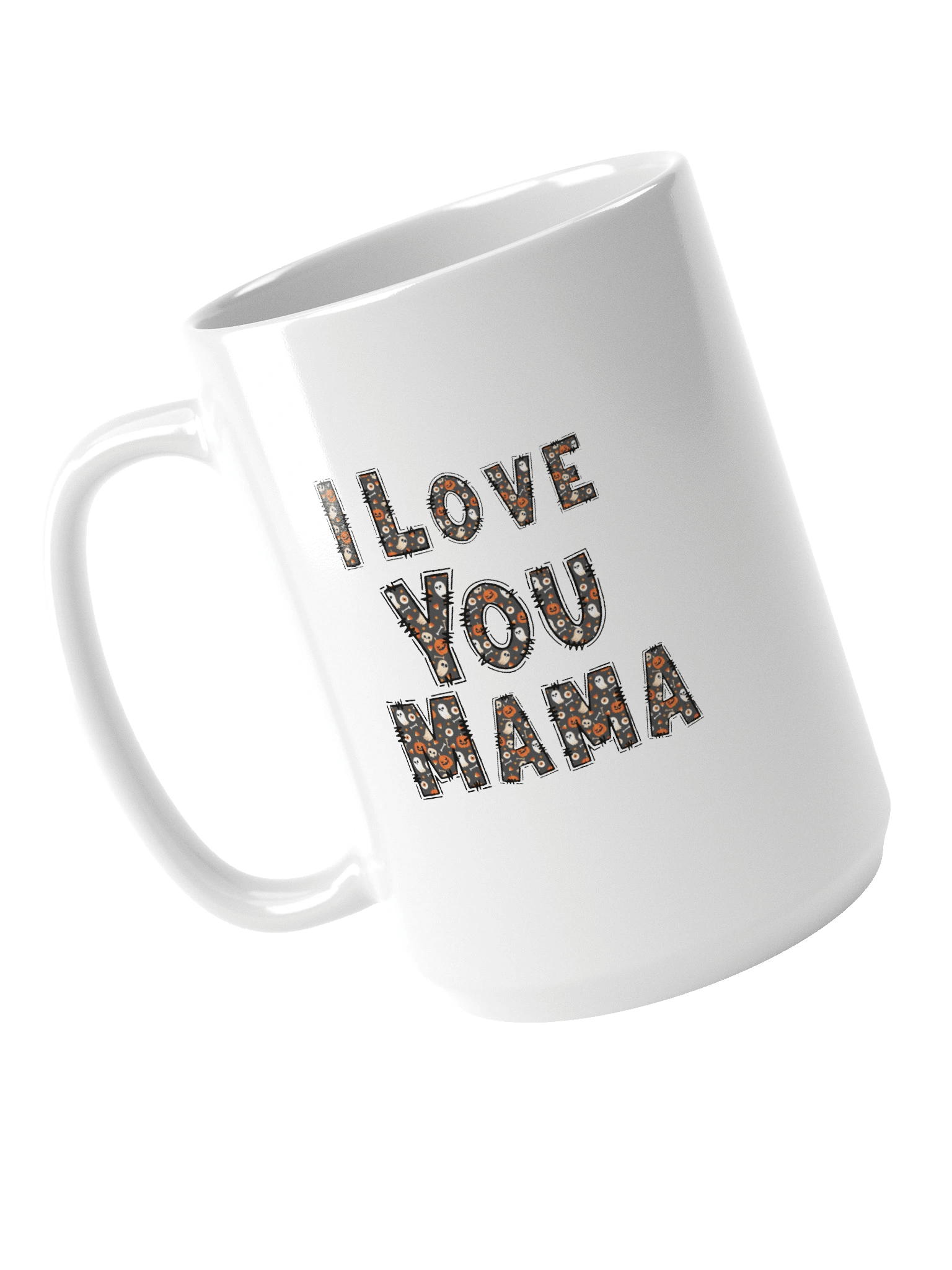 I Love You Mama Halloween Alphabet Mug product image (4)