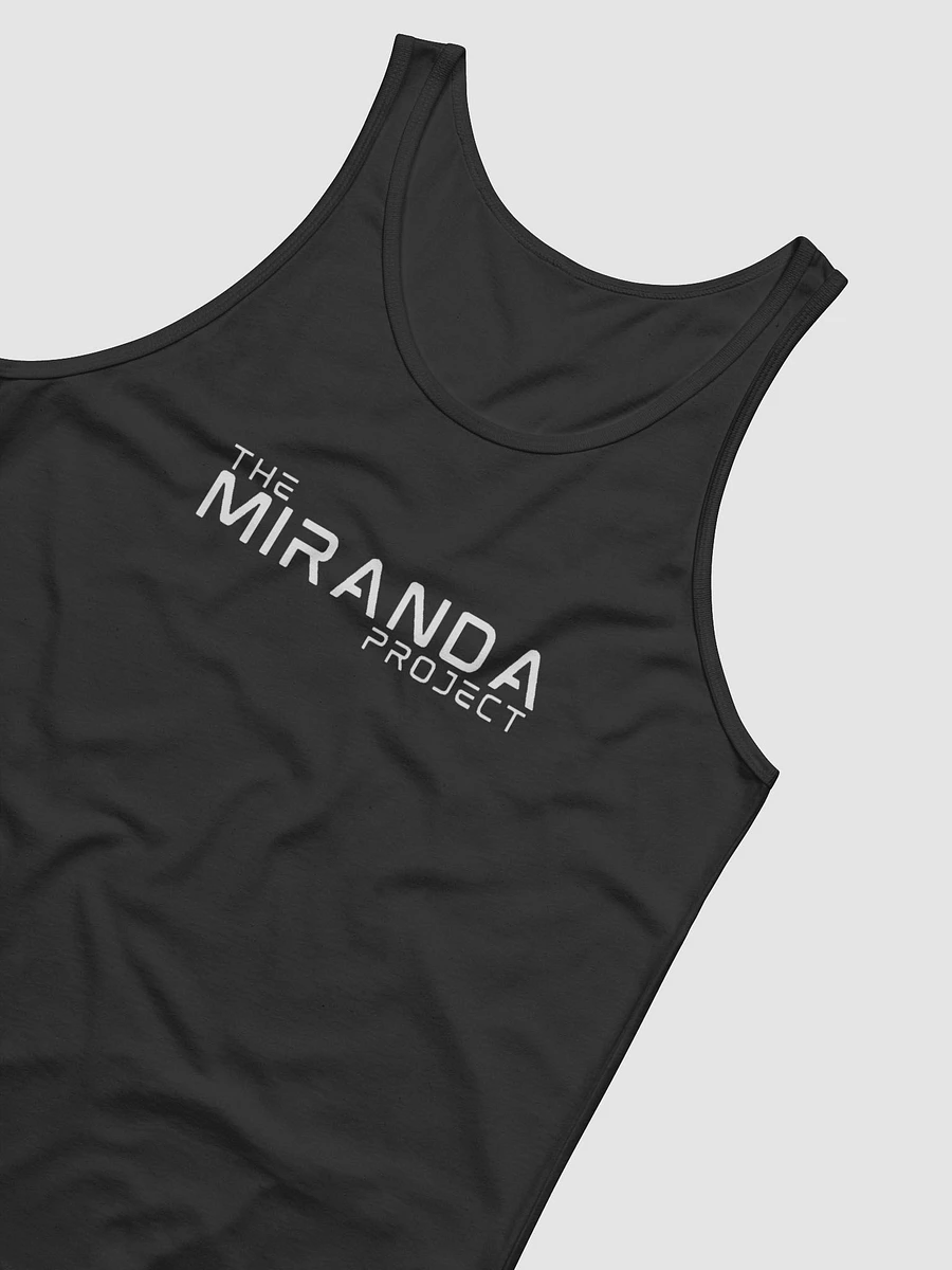 The Miranda Project White Logo Tank Top product image (7)