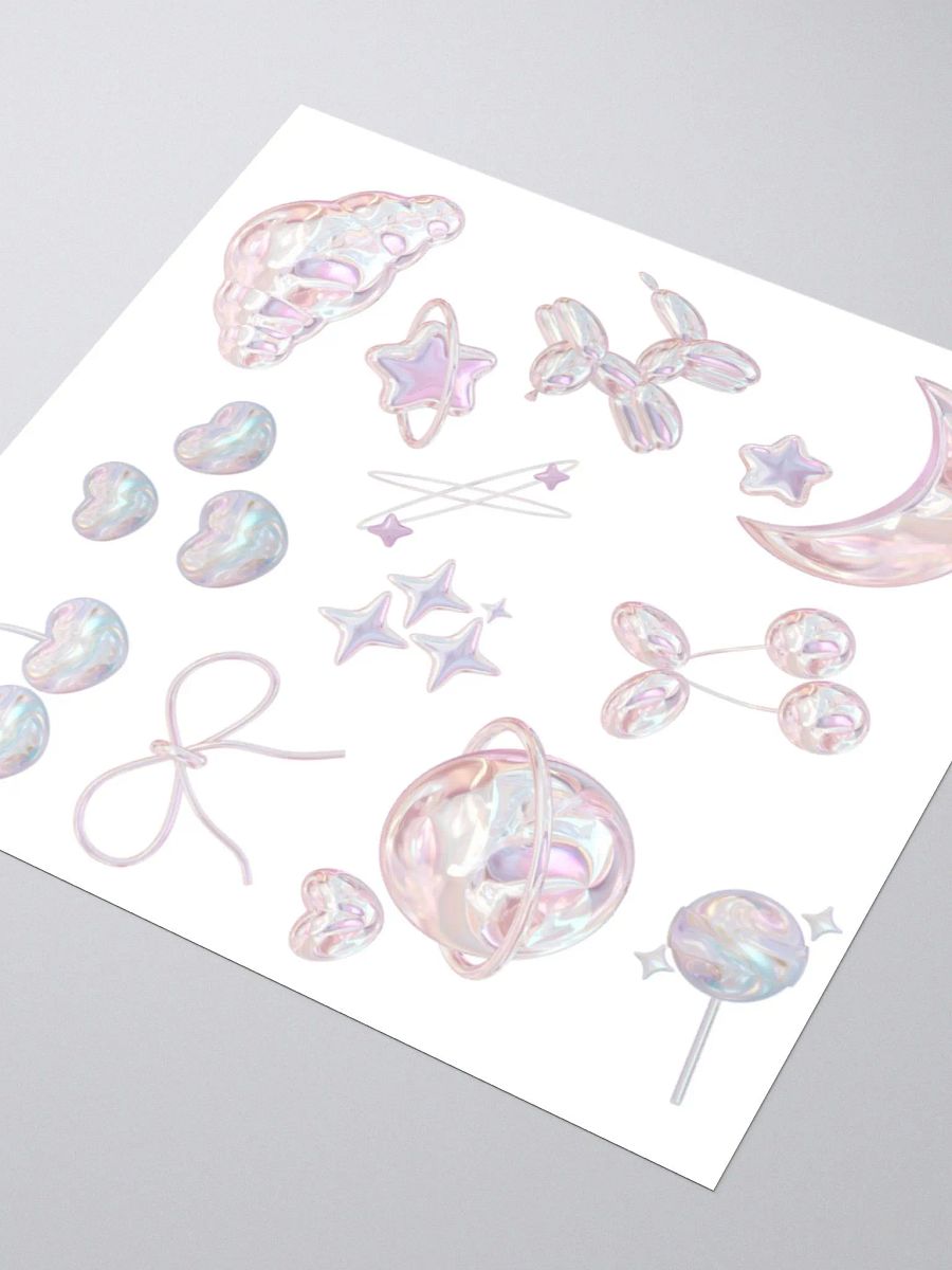 Iridescent Dreams Kiss Cut Stickers product image (7)