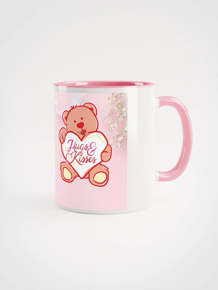 Hugs & Kisses Teddy Bear Ceramic Mug product image (1)