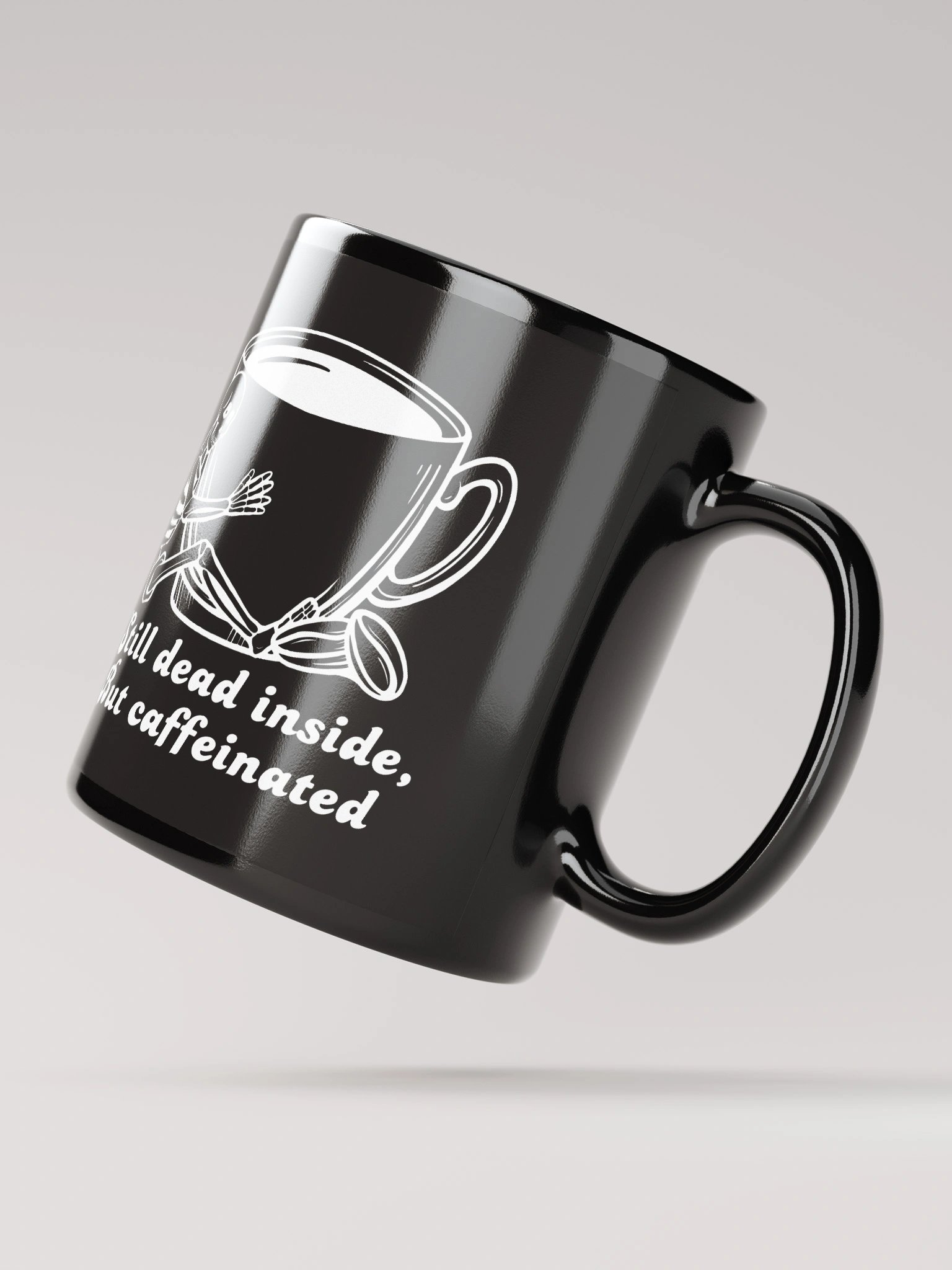 Black Glossy Mug product image (4)