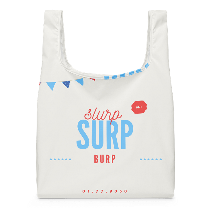 slurp surp burp shopping bag product image (1)