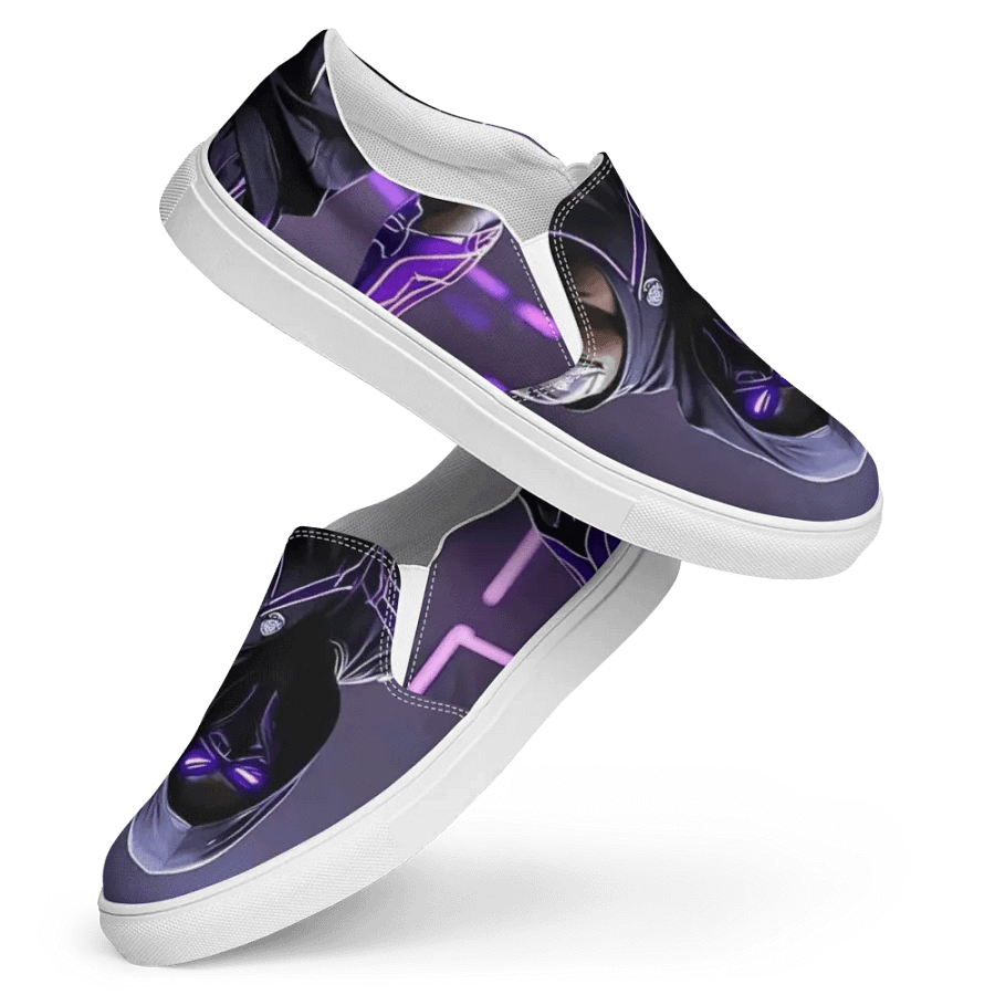 Neon Glow Women's Slip-On Canvas Shoes product image (12)