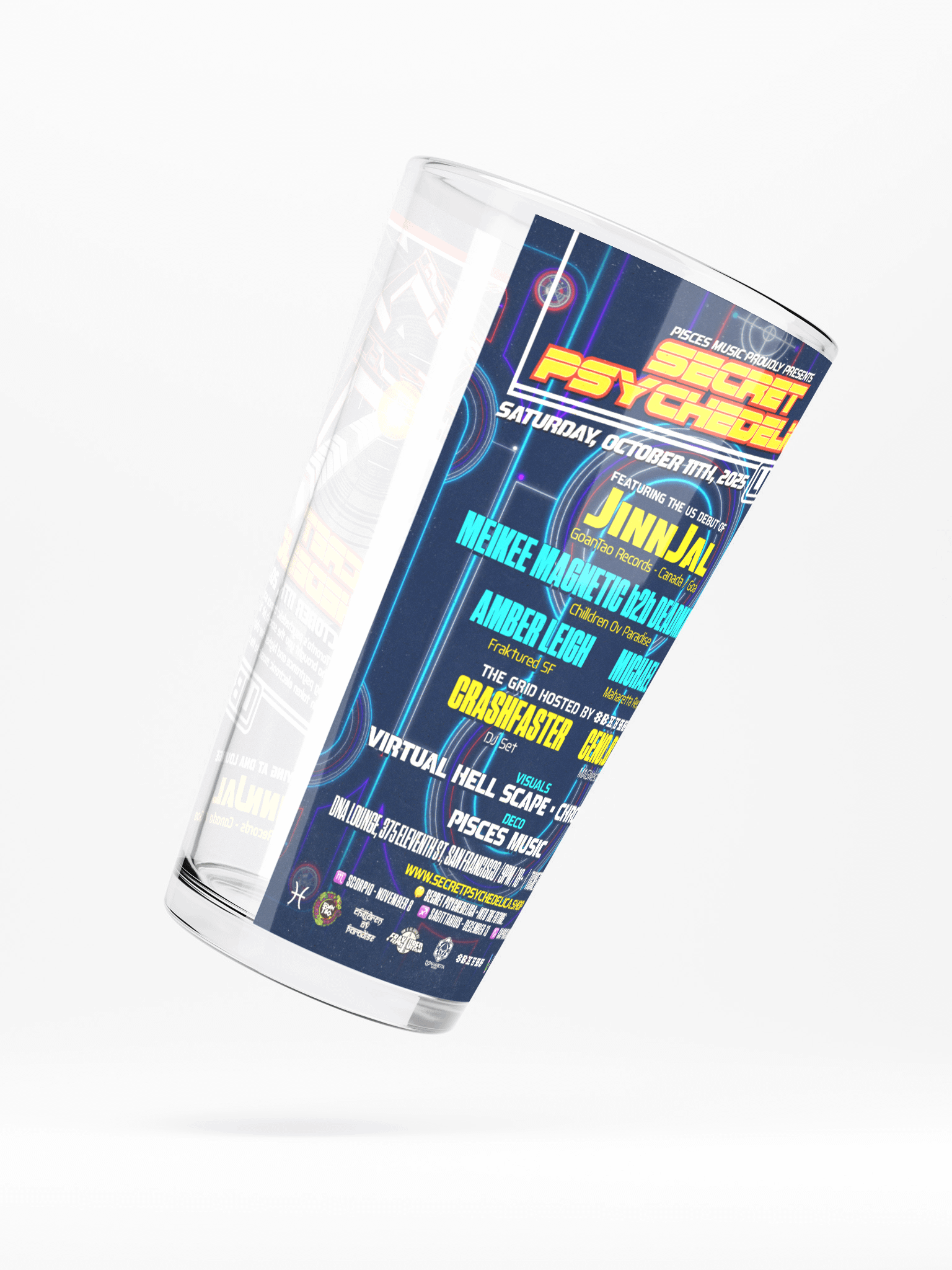 Libra 2025 Shaker Pint Glass product image (2)
