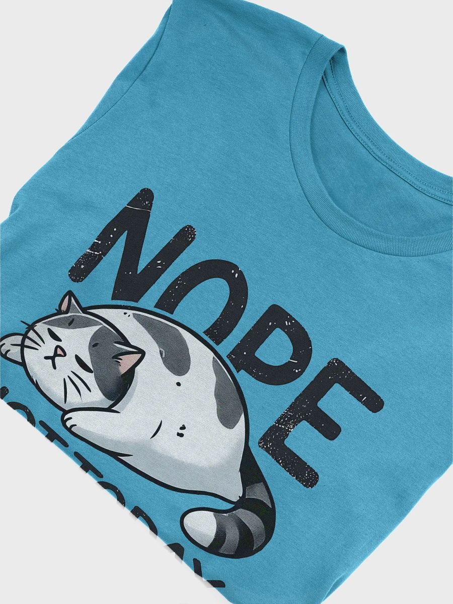 Nope, Not Today - Lazy Cat T-Shirt product image (3)