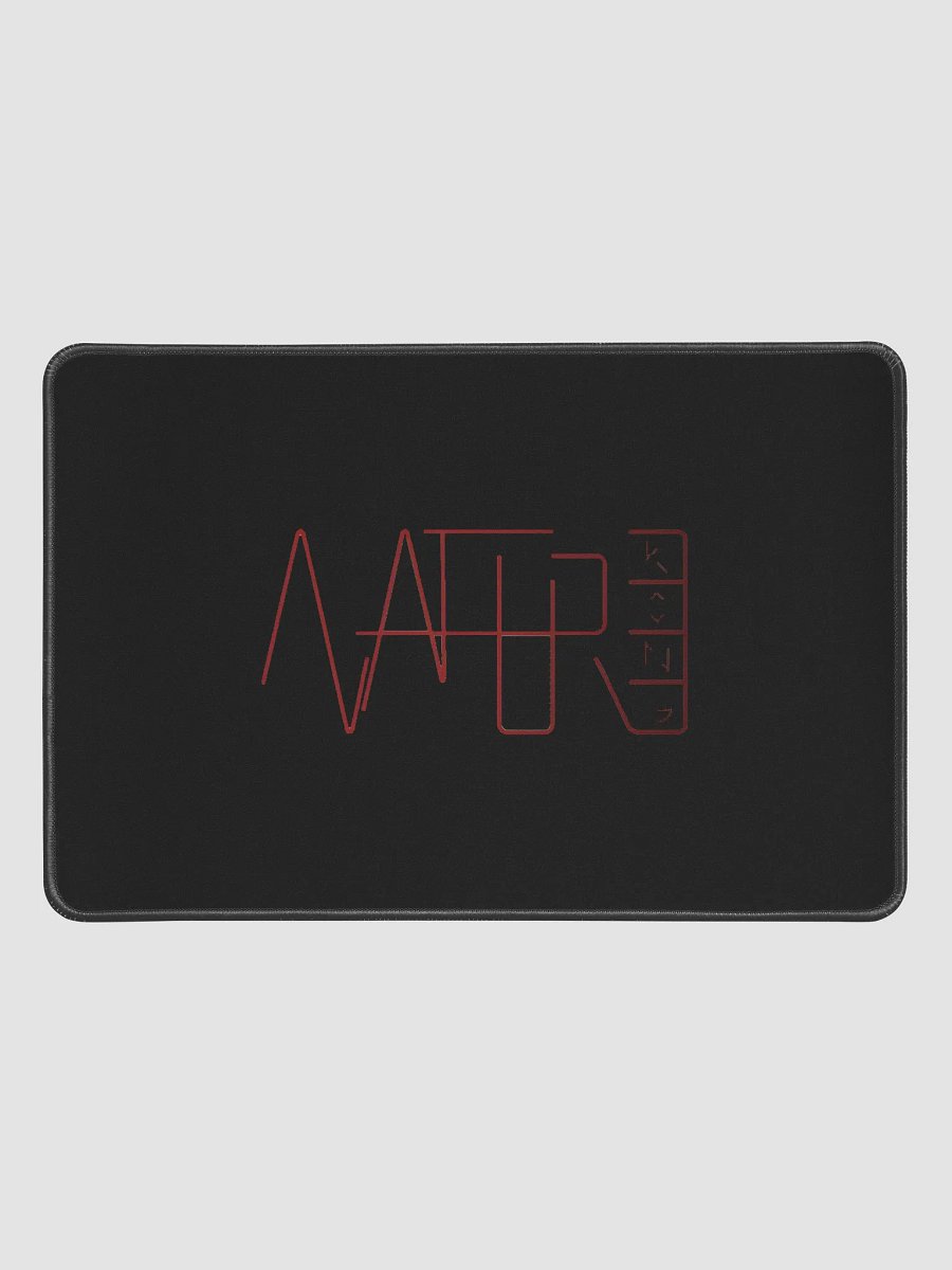 NatureKing Red Abstract Graphic Mat product image (1)
