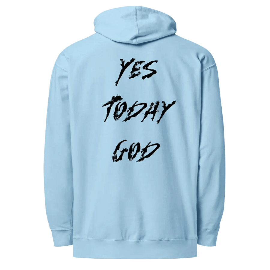 The Lives On HIGH | YTG STEALTH | UNISEX Hoodie | Aqua Blue product image (2)