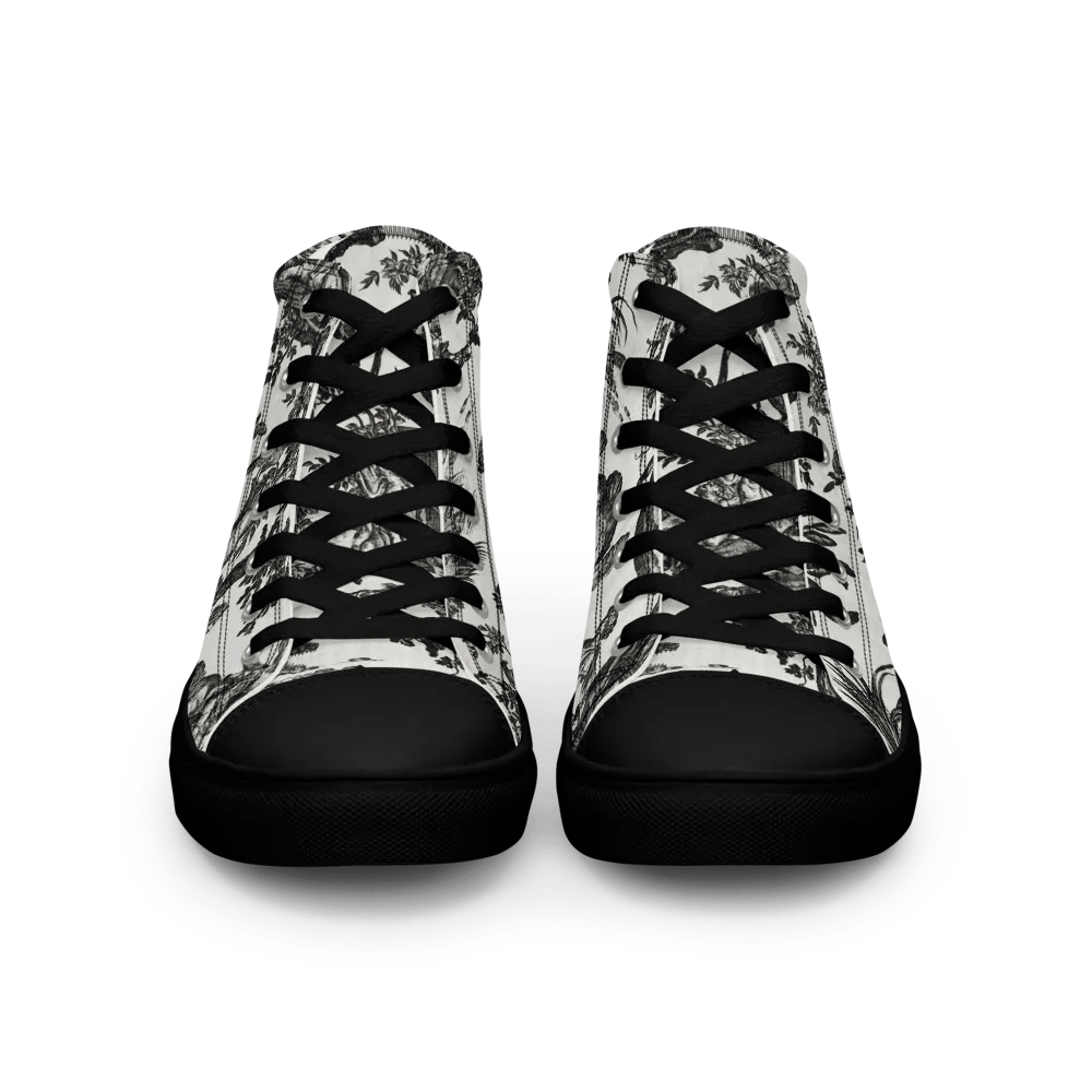 Jean–Baptiste Marie Hüet. Men's Rural Toile High Tops product image (3)