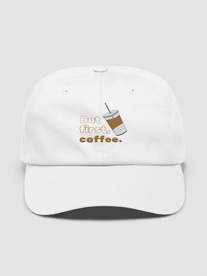 But First, Coffee Embroidered Hat product image (2)