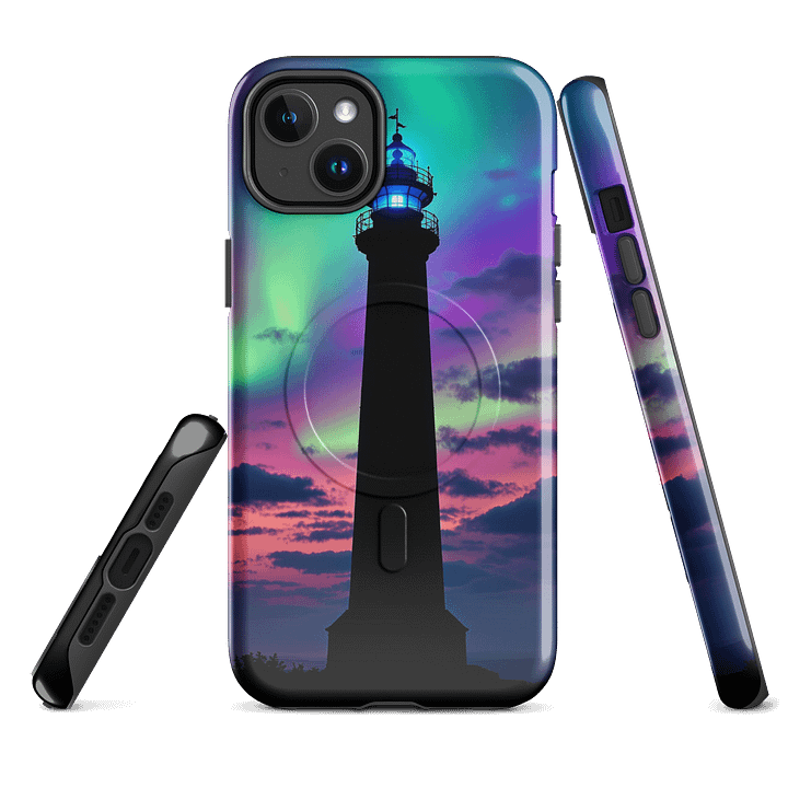 Aurora Lighthouse MagSafe® iPhone Case product image (3)