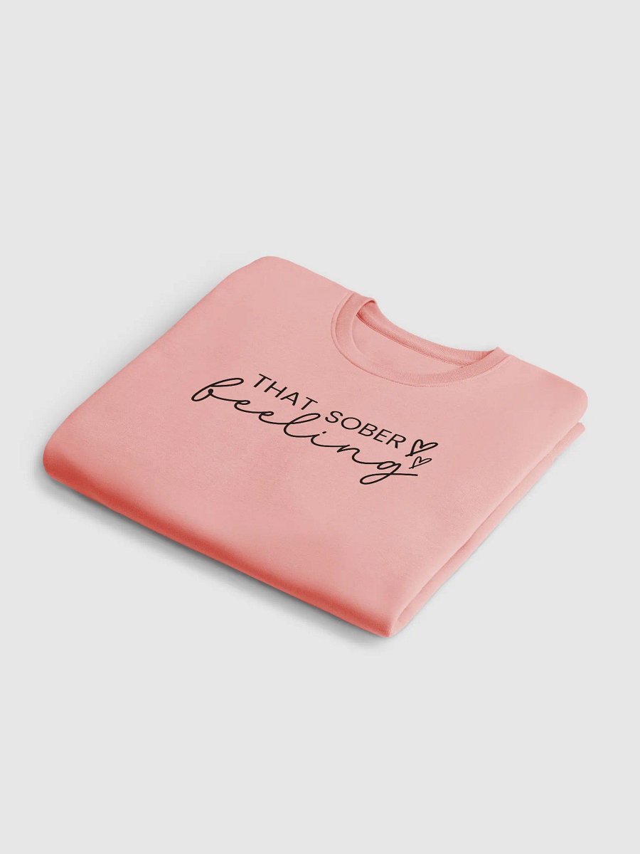 That Sober Feeling, Minimal & Elegant Sobriety Support Sweater product image (6)