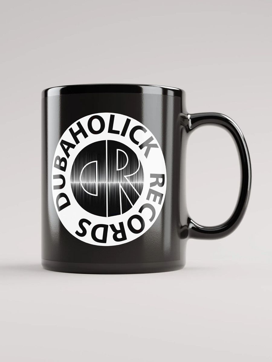 DR Circle Black Glossy Mug product image (2)