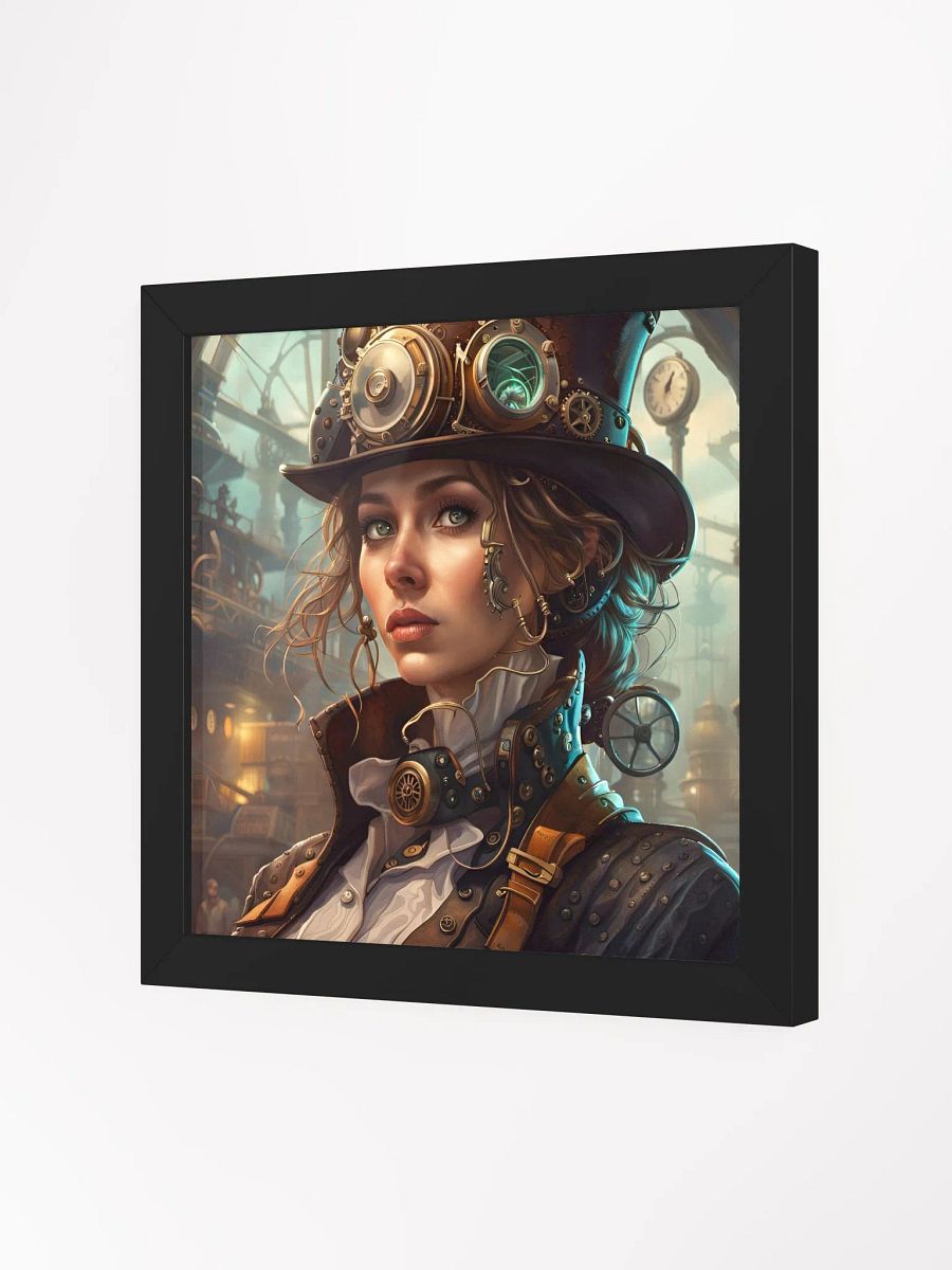 Framed Steampunk Female Poster product image (16)