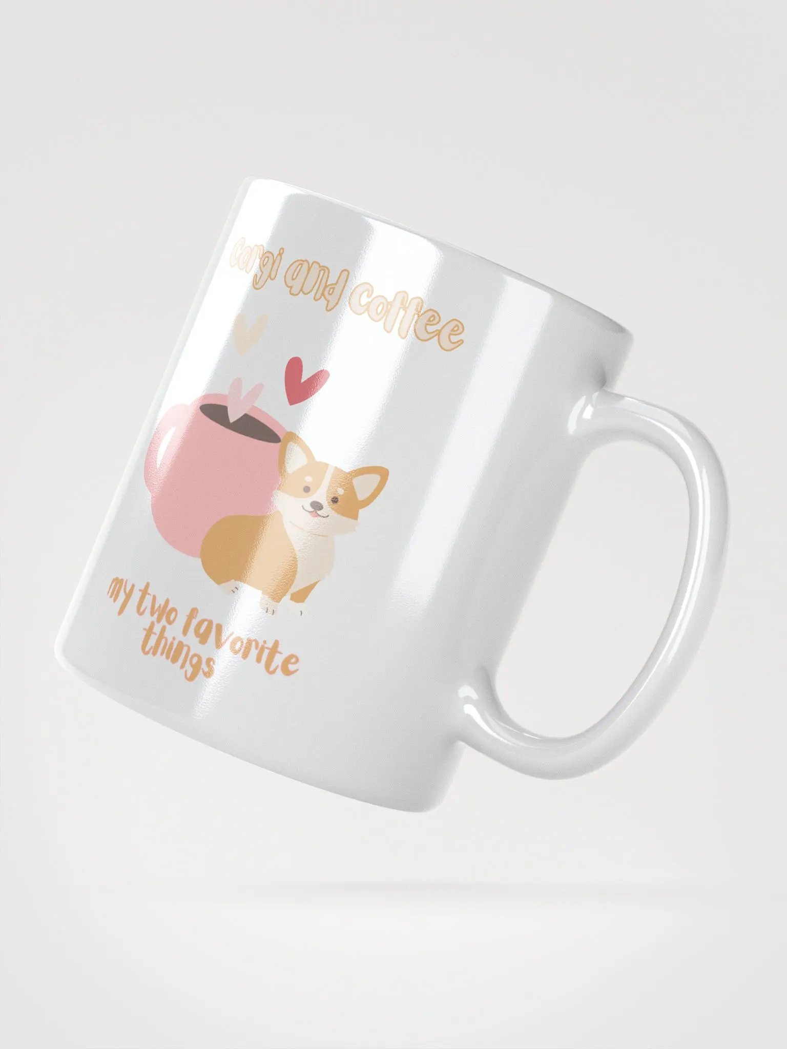 Corgi & Coffee My two favorite things Mug product image (5)