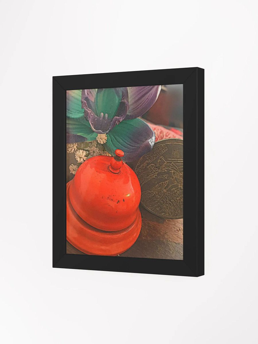Bell and Flower Framed Poster product image (94)