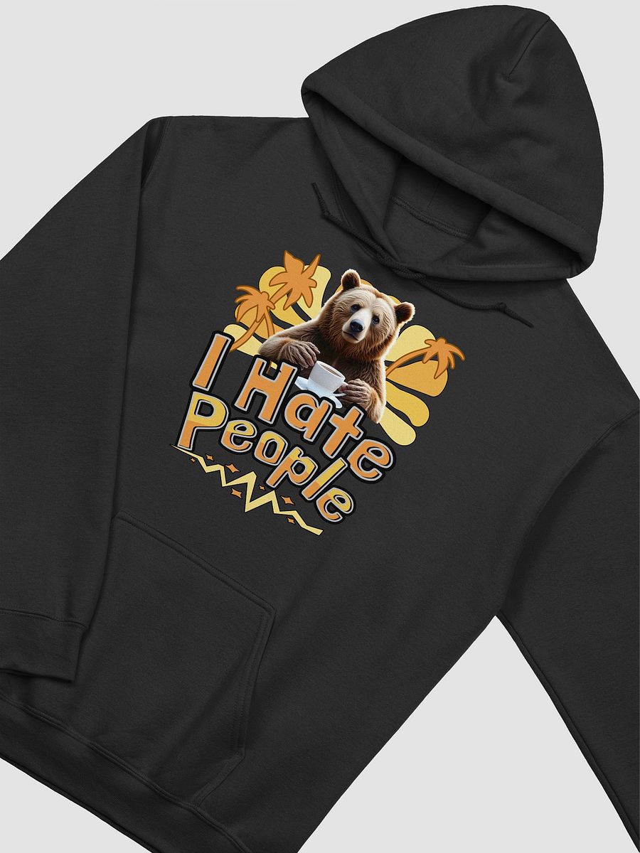I Hate People Bear Vibes Hoodie product image (33)