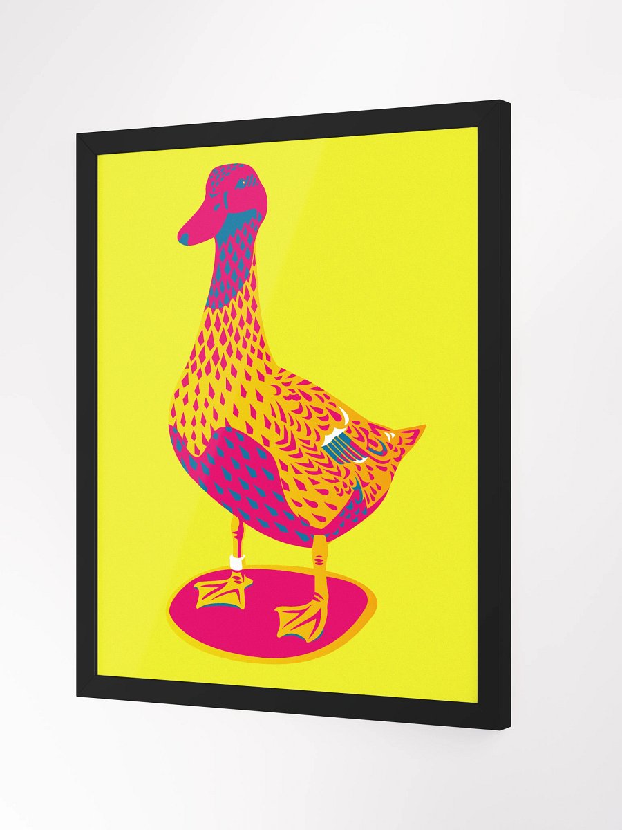 Psychedelic Duck Print product image (2)