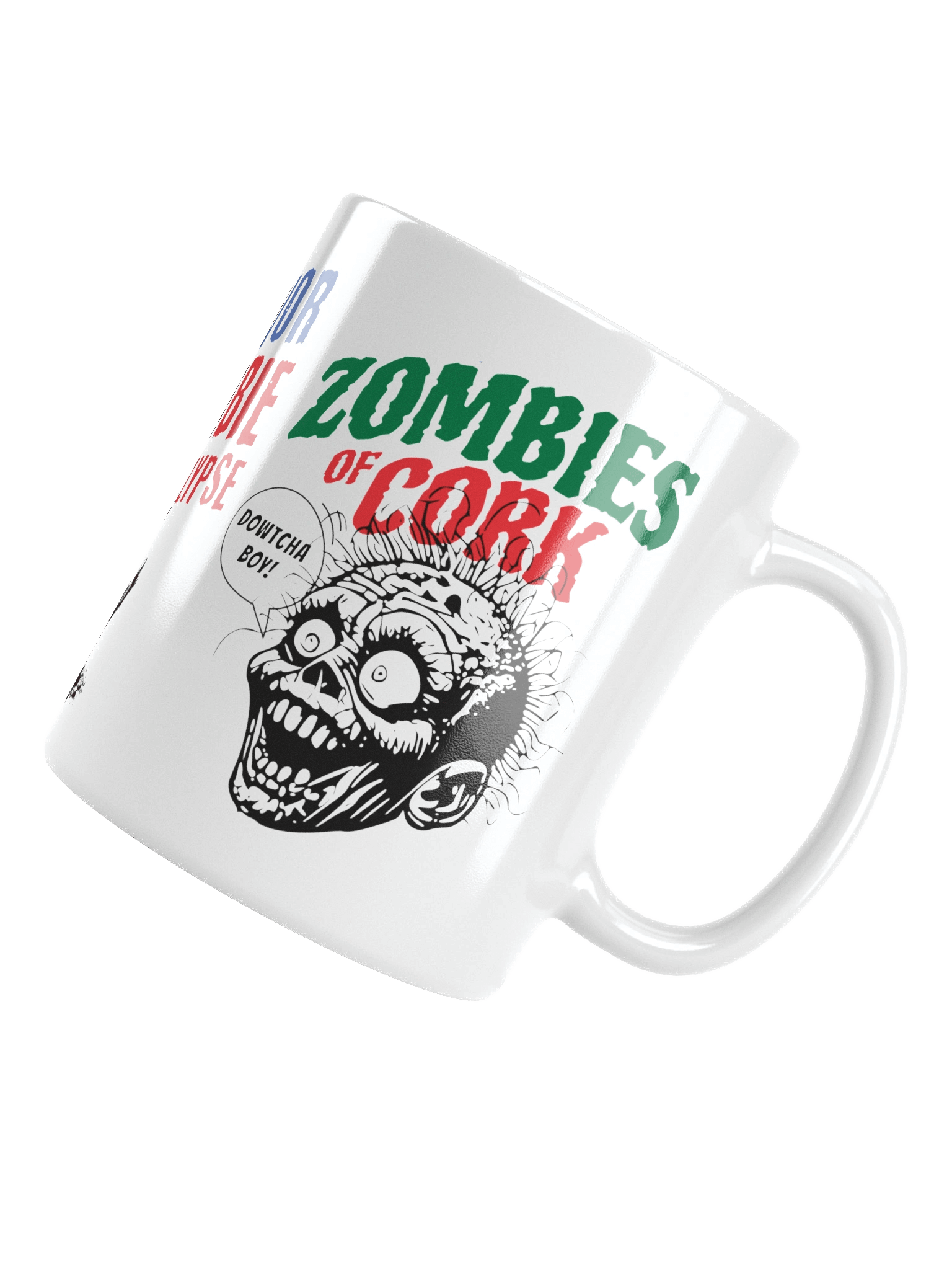 Zombie Tot Mug – Survivor of the Zombie Corkocalypse product image (7)