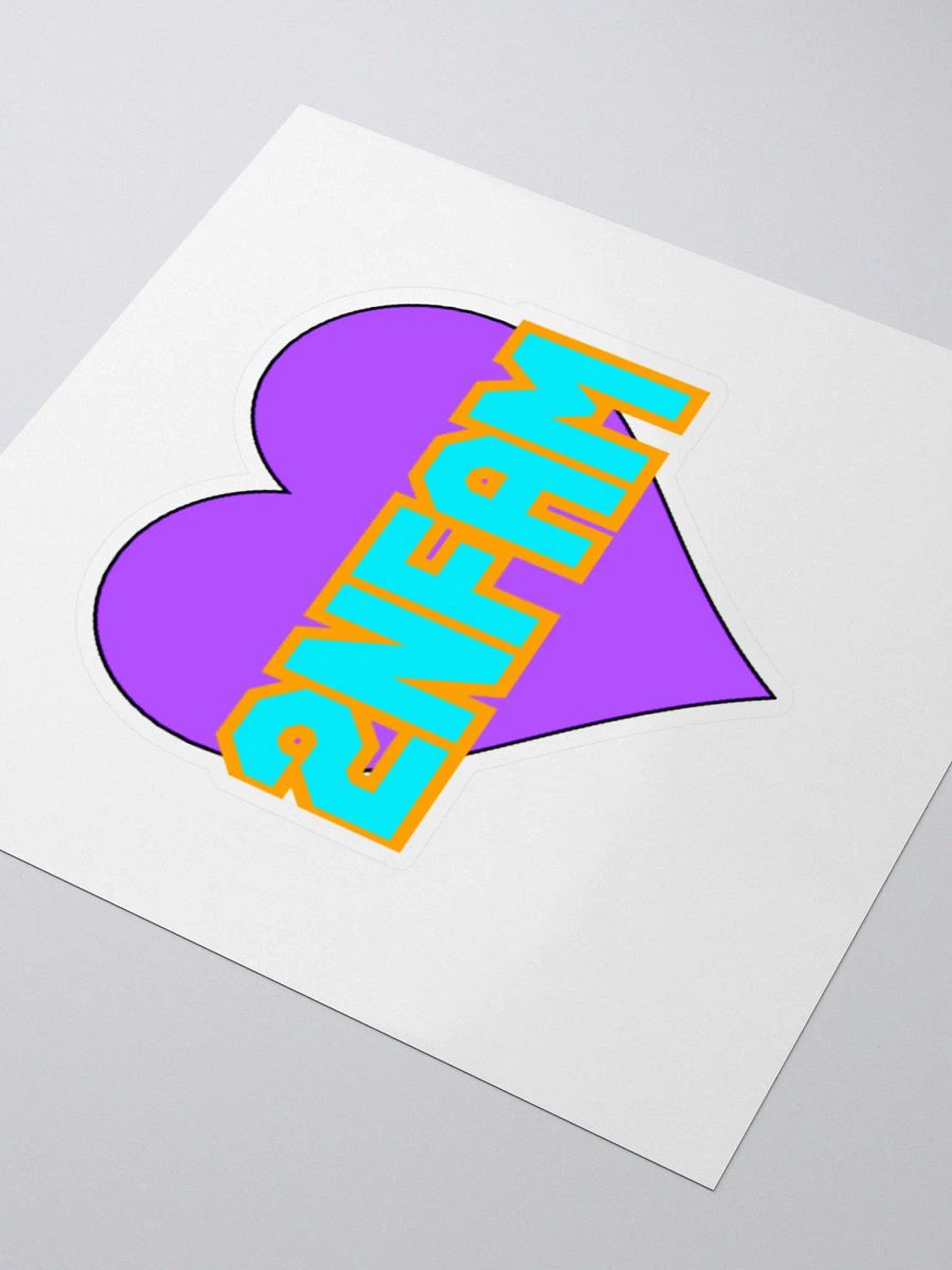 2NFAM Heart Sticker product image (3)