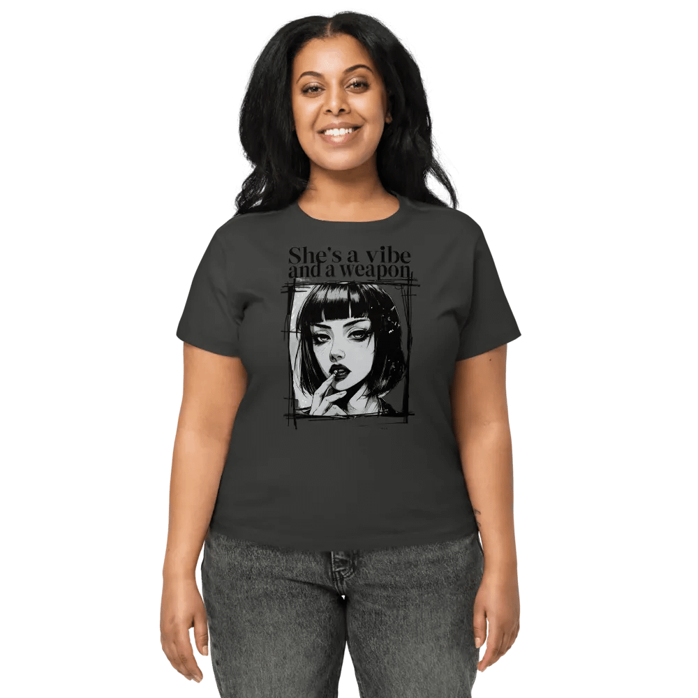 Intense Vibe Women's High-Waisted Tee product image (1)