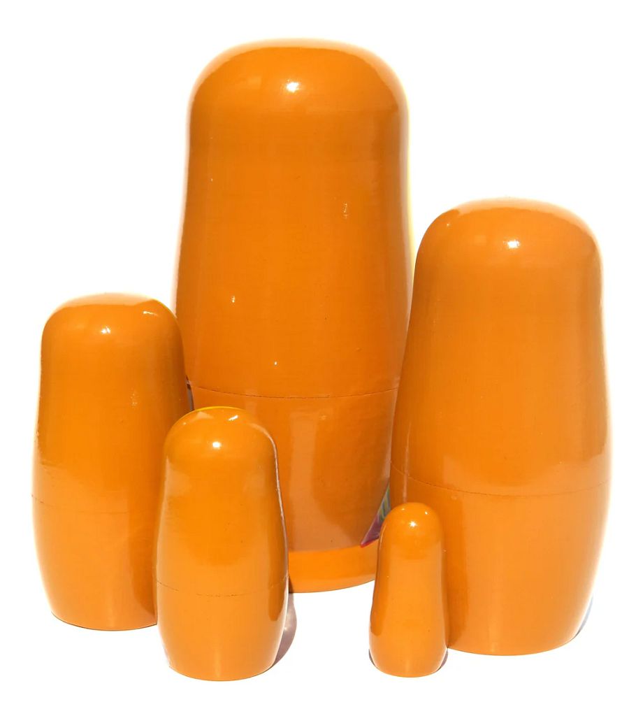The Beatles Group 5 Piece Nesting Doll Set - Handcrafted Stacking Matryoshka Set - FREE U.S. SHIPPING! product image (10)
