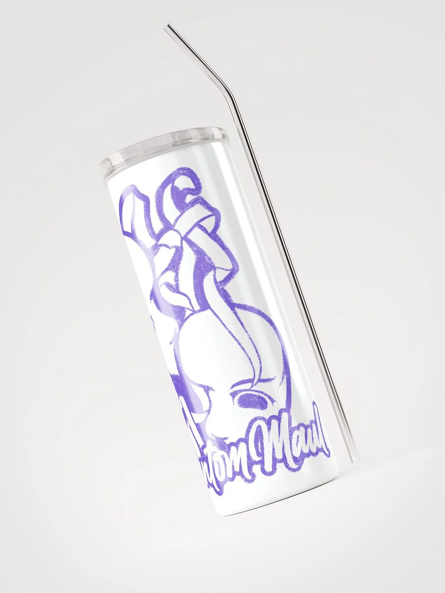 'PhantomMaul' Purple Logo Stainless Steel Tumbler product image (9)