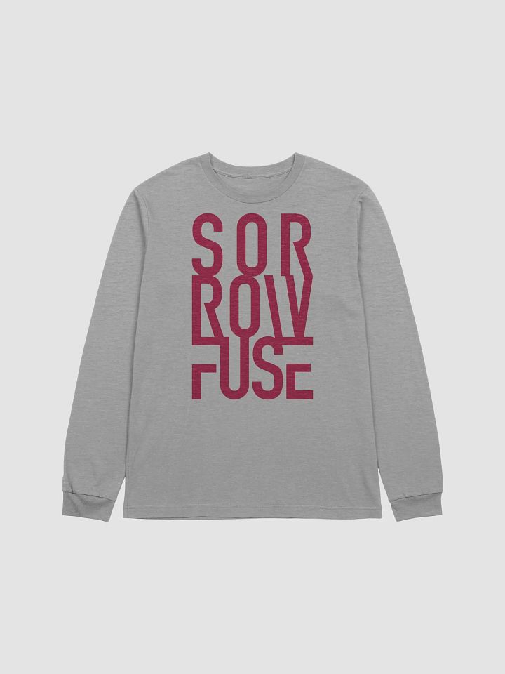 Sorrowfuse Text Longsleeve #2 product image (4)