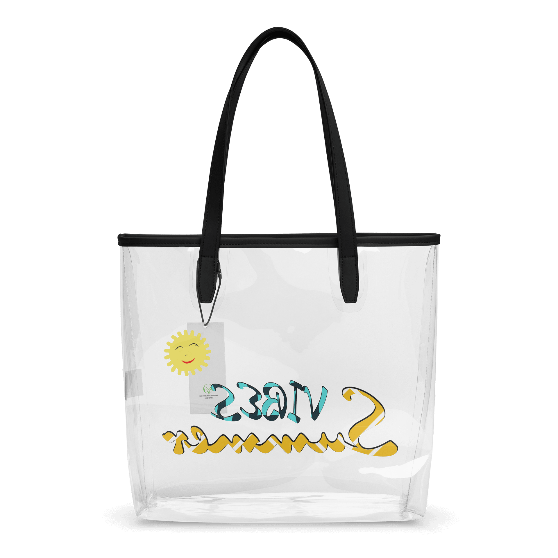 Sunshine Vibes Clear Tote Bag product image (2)