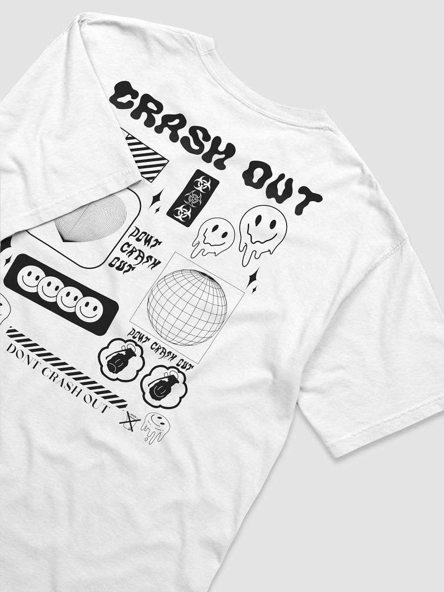 CRASH OUT TEE (BLACK) product image (3)