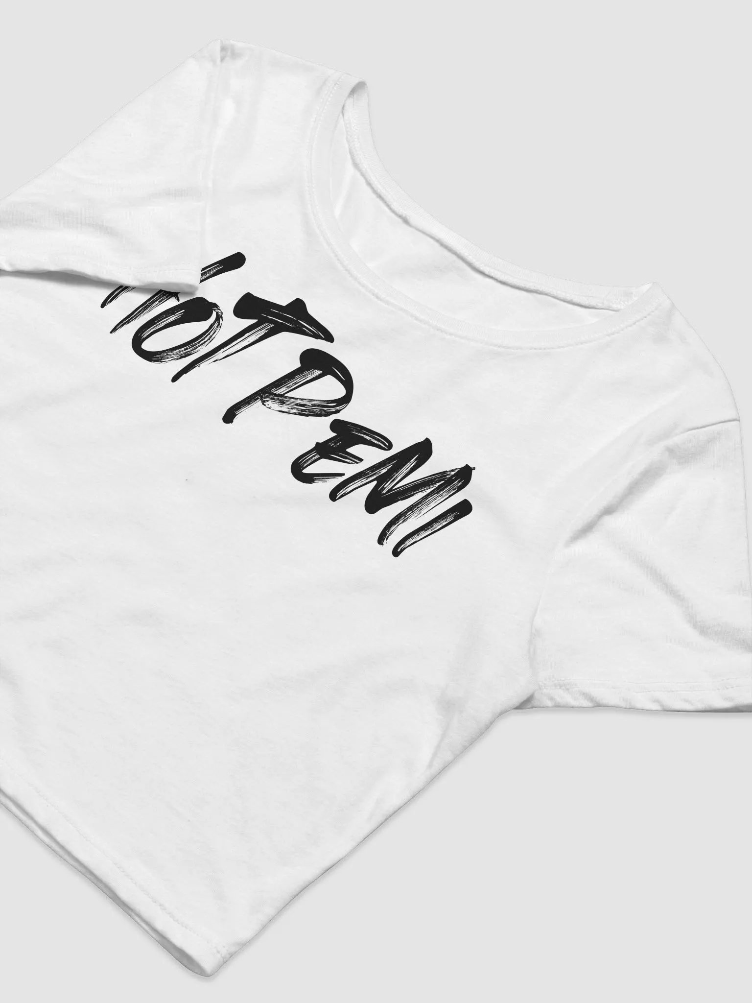 Black HotPemi Logo - Crop Top product image (5)