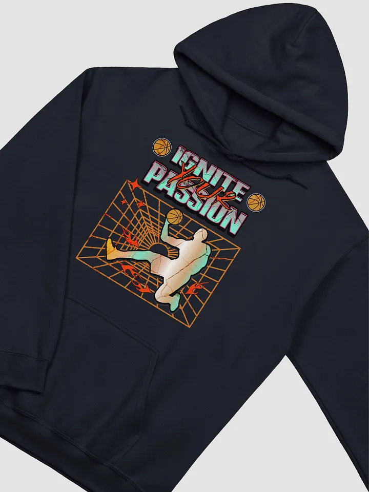 Ignite Your Passion Basketball Flame Hoodie product image (23)