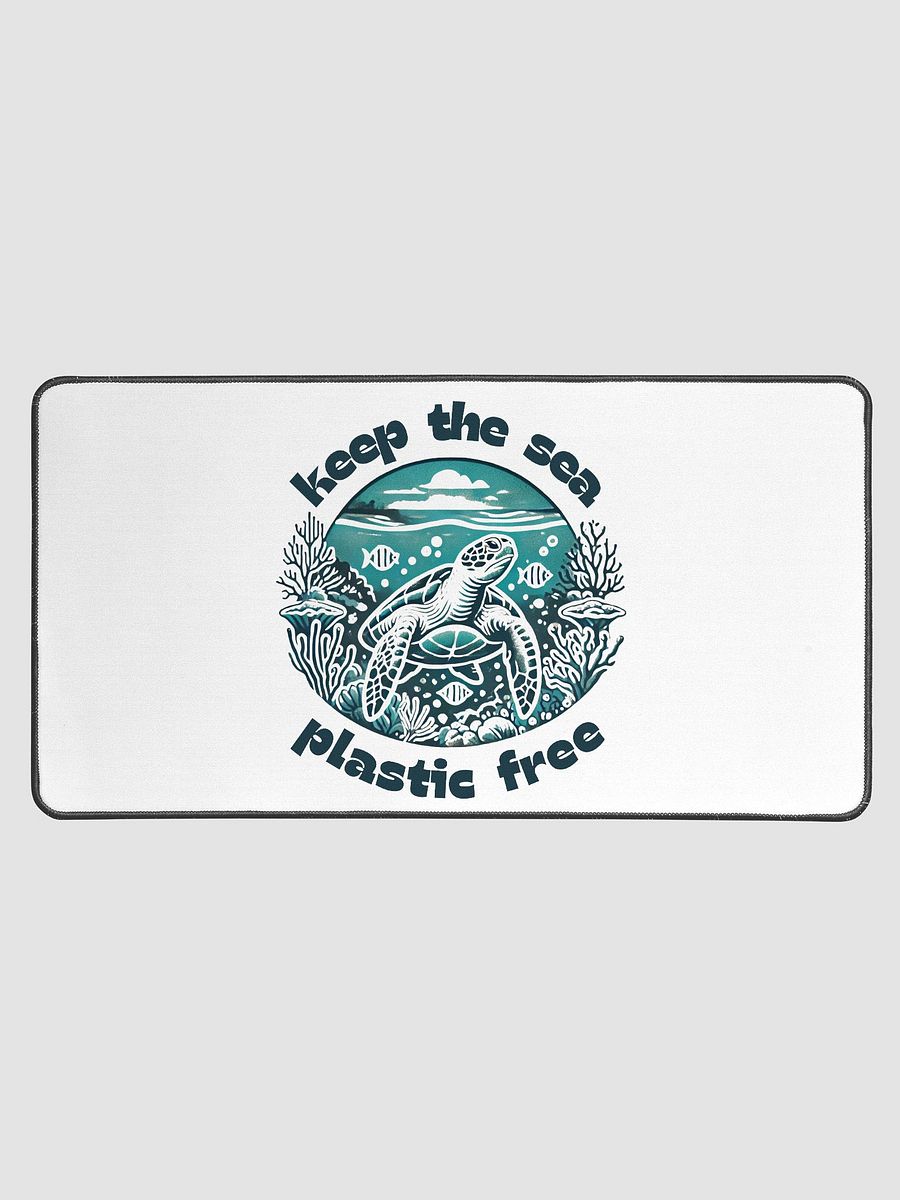 keep the sea plastic free Desk Mat product image (1)