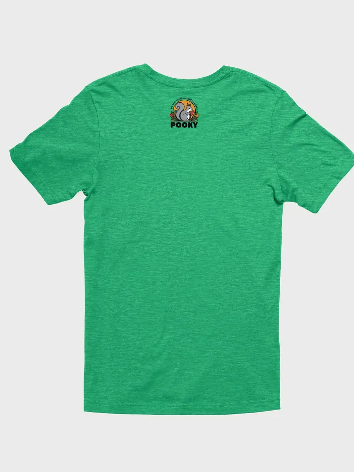 Super Soft and Flattering Tee: My best friend is a squirrel named pooky, flowers and sun with bold font product image (2)