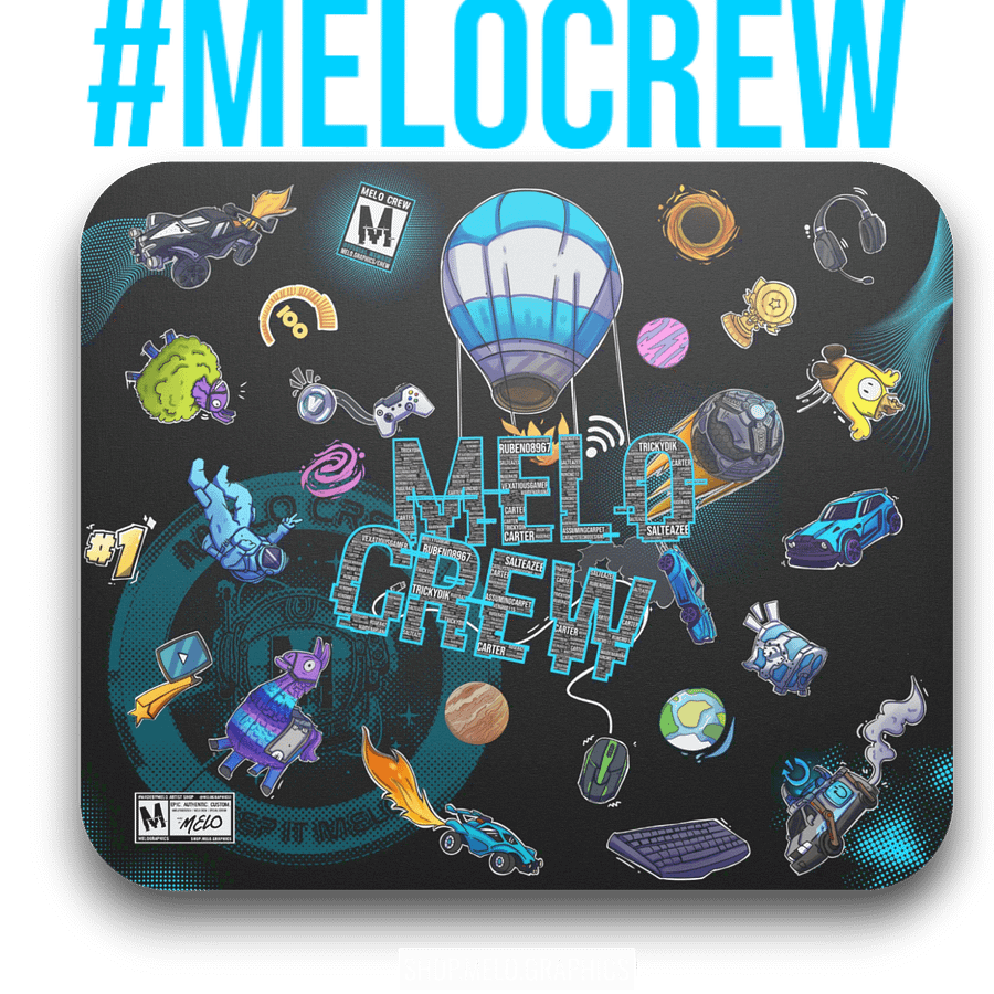 #MELOtober 2024 Personalized MELO CREW Chaos - Mouse Pad | #MadeByMELO product image (3)