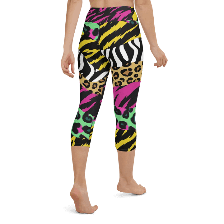 Wild Fusion Yoga Capri Leggings product image (2)