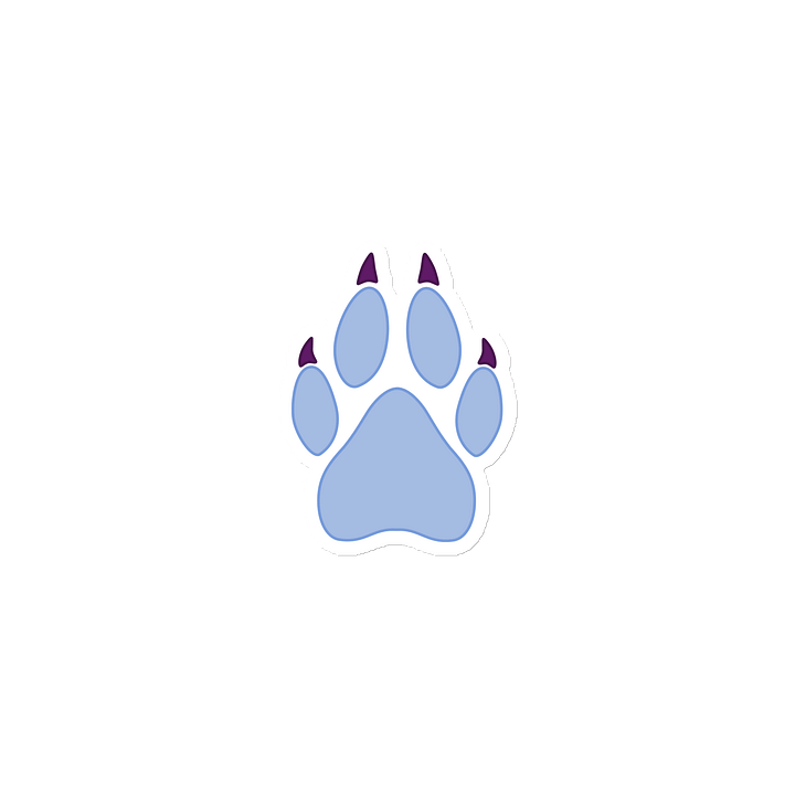 Wolf Paw Magnet product image (1)