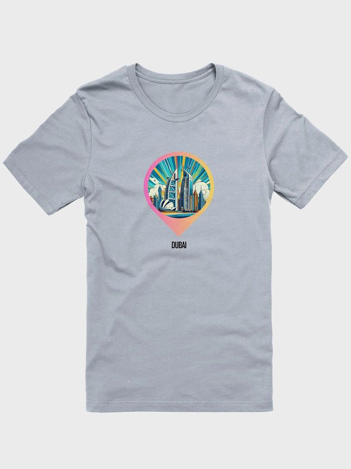 Bella+Canvas Supersoft T-Shirt | AI design Dubai city product image (2)