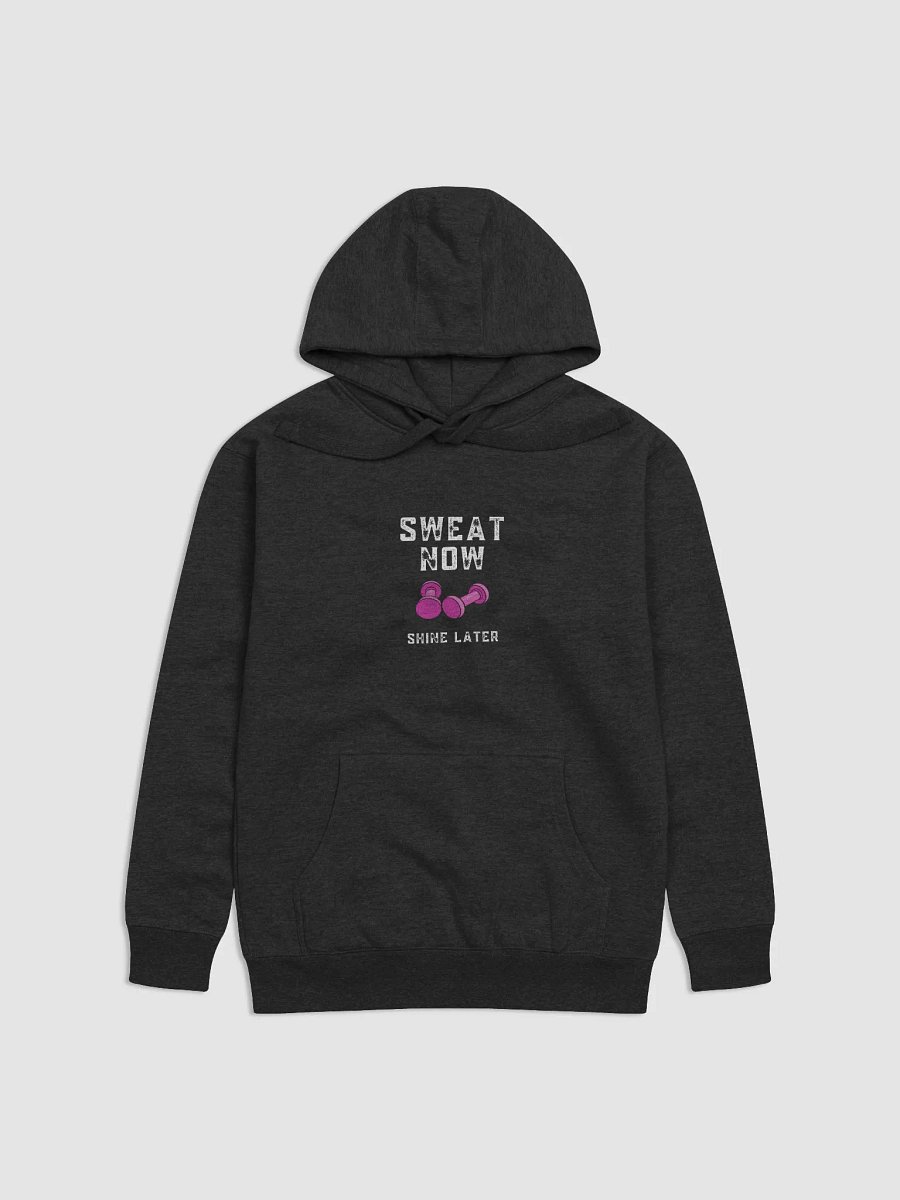 Pink Dumbbells Motivational Hoodie product image (2)