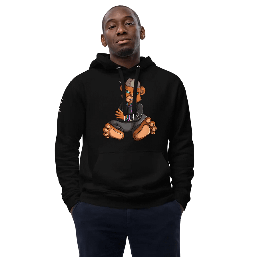 Sitting Bear Premium Eco Hoodie product image (4)