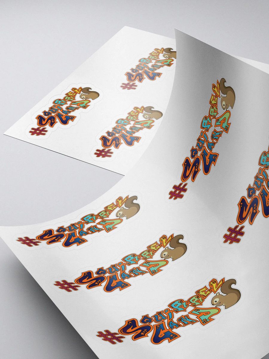Squirrel Gang Sticker Page product image (4)