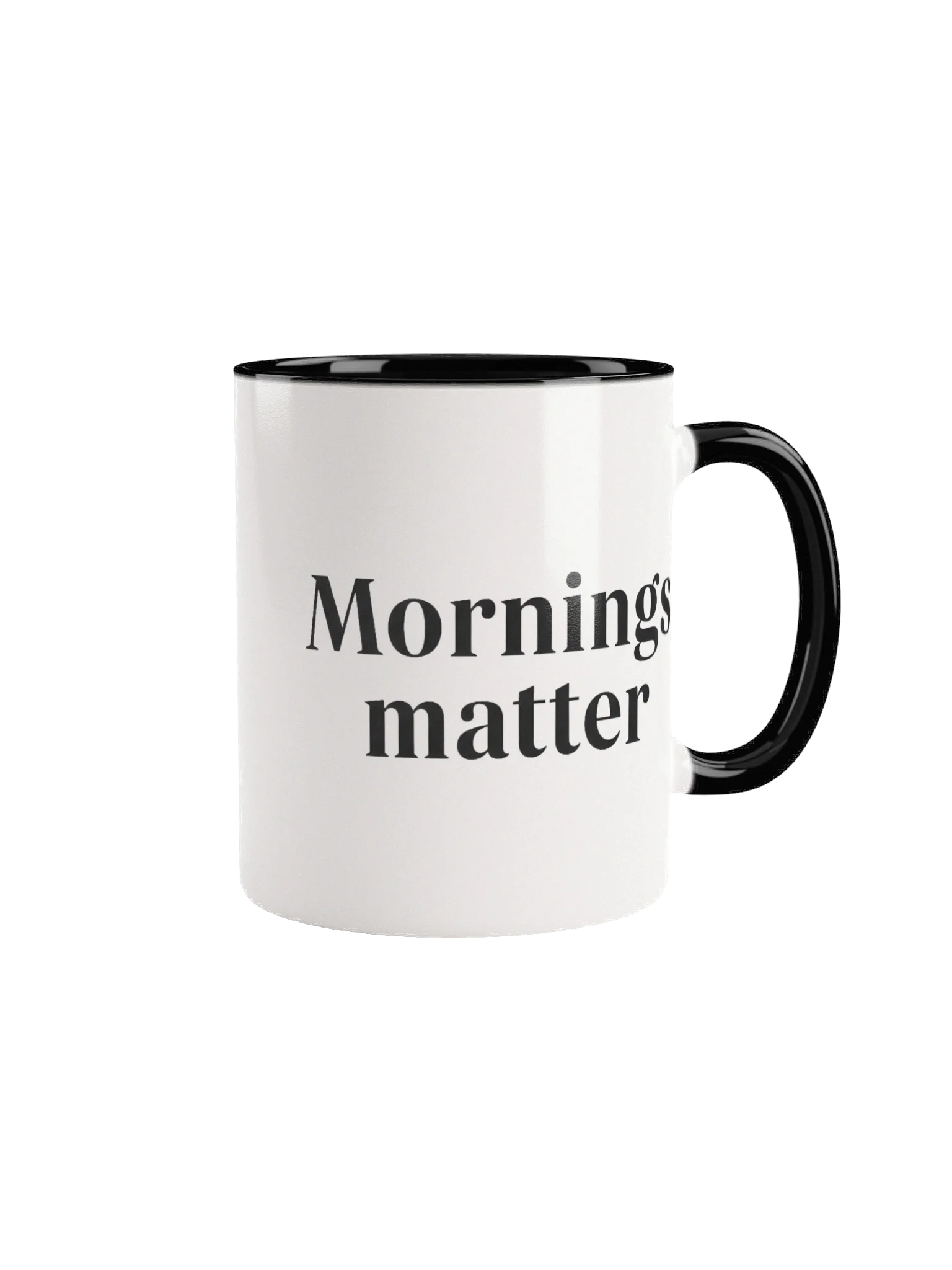 Mornings Matter Mug – Start Your Day Right with Inspirational Coffee Cup product image (1)