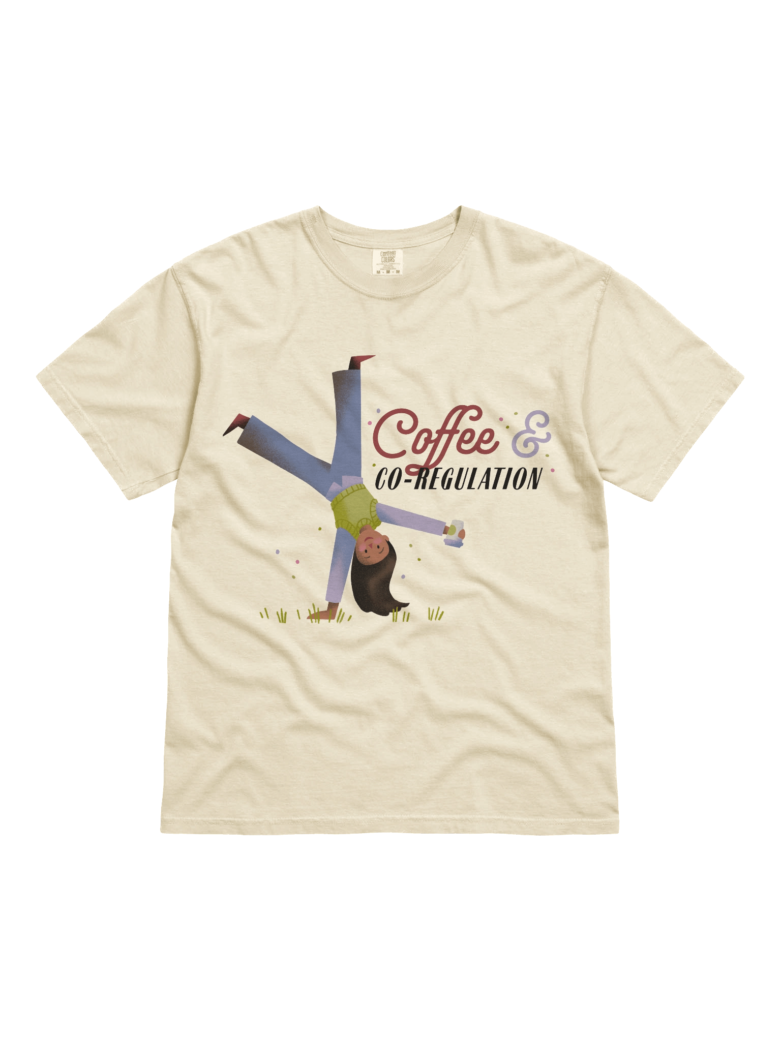 Coffee & Co-Regulation - Unisex Tee in Ivory product image (1)