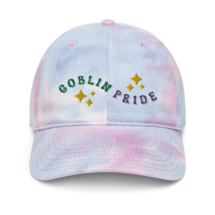 Embroidered Goblin Pride Tie-Dye Hat product image (3)