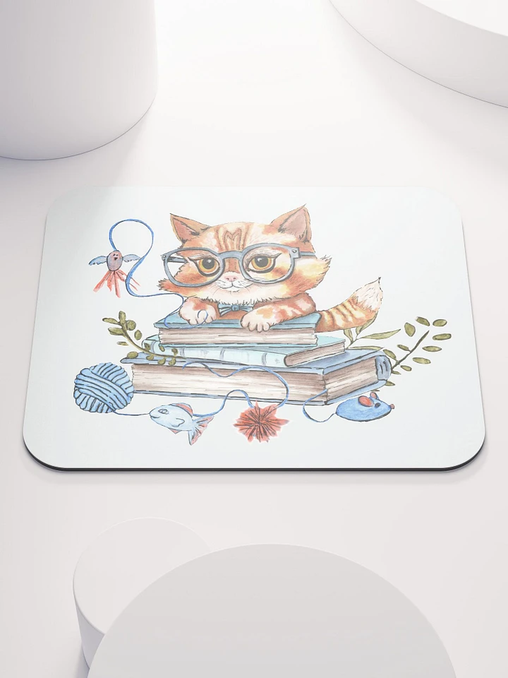 Playful Kitty Mouse Pad product image (1)