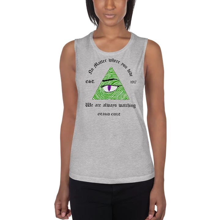 Copy of Otaku Cult (Black Text) Womens Muscle Tank Top product image (9)