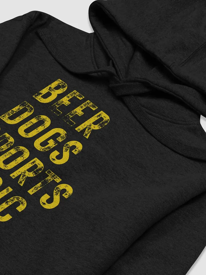 Beer Dogs Sports Music Hoodie – Solid Gold BDSM Hoodie Fun product image (2)