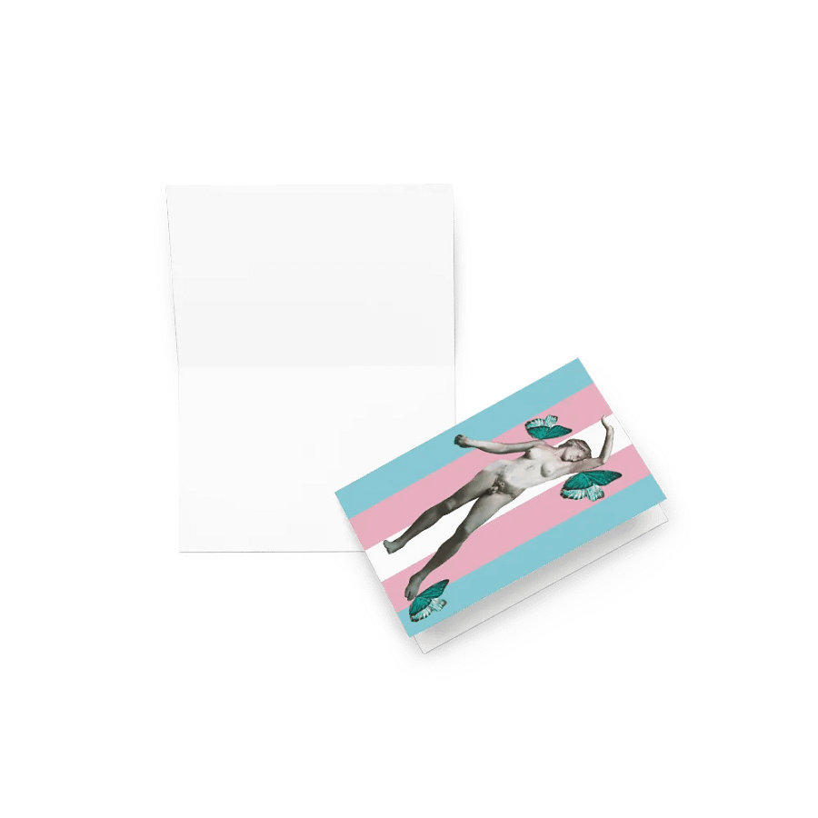 Trans Butterflies Card product image (11)