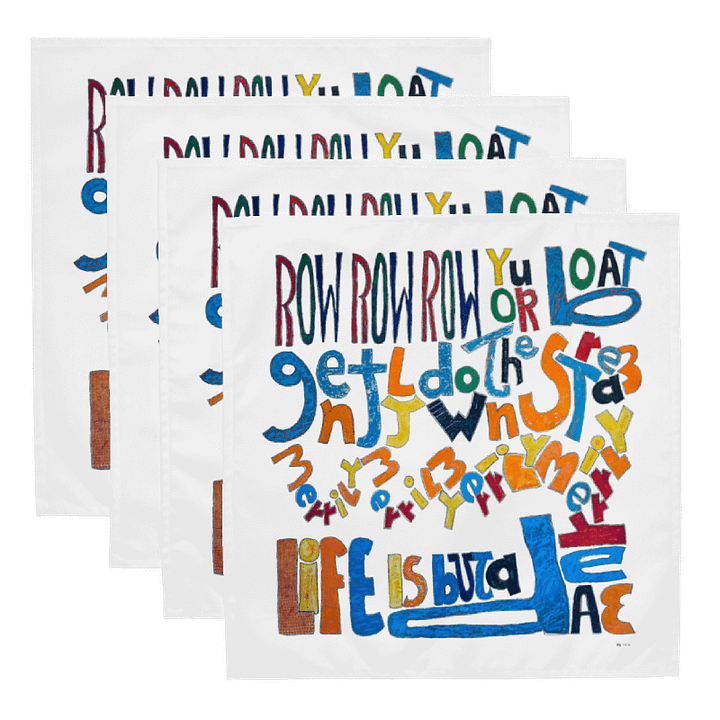 Row Row Row Your Boat Napkins product image (1)