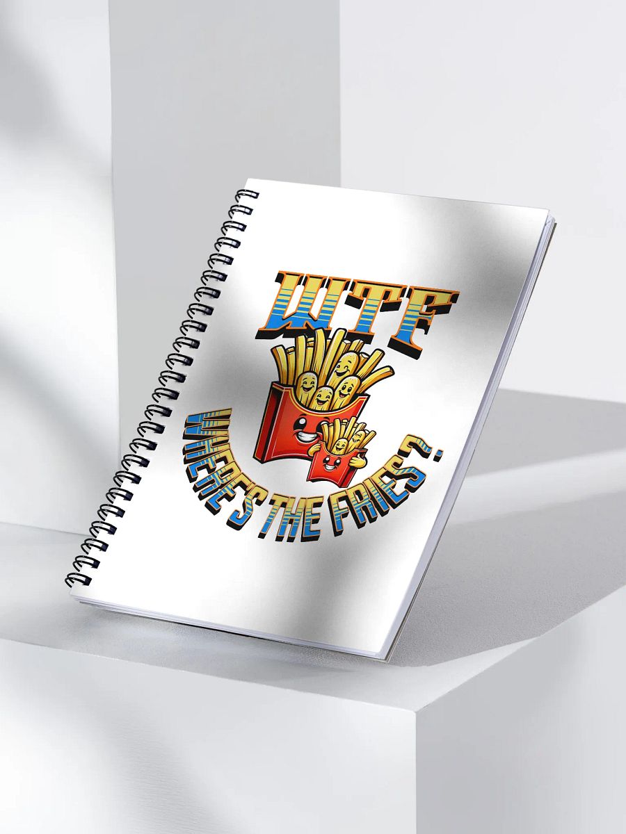 WTF Wheres The Fries Notebook product image (3)