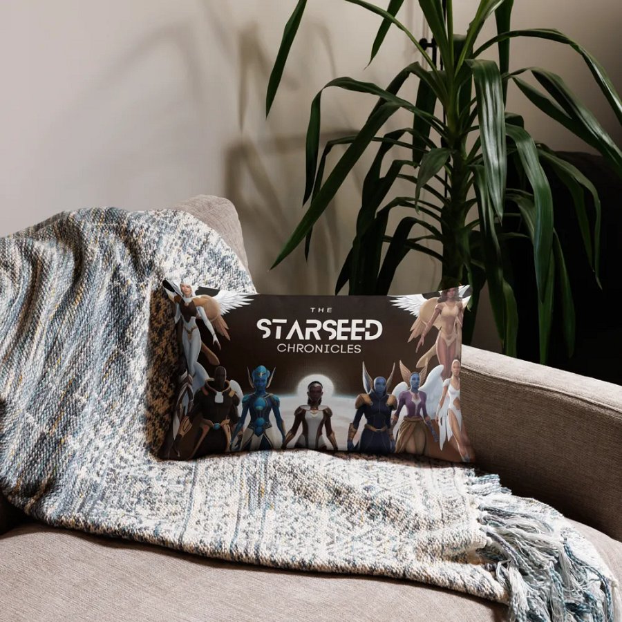 The Starseed Chronicles Pillow Cases: Cosmic Comfort for Your Home product image (25)
